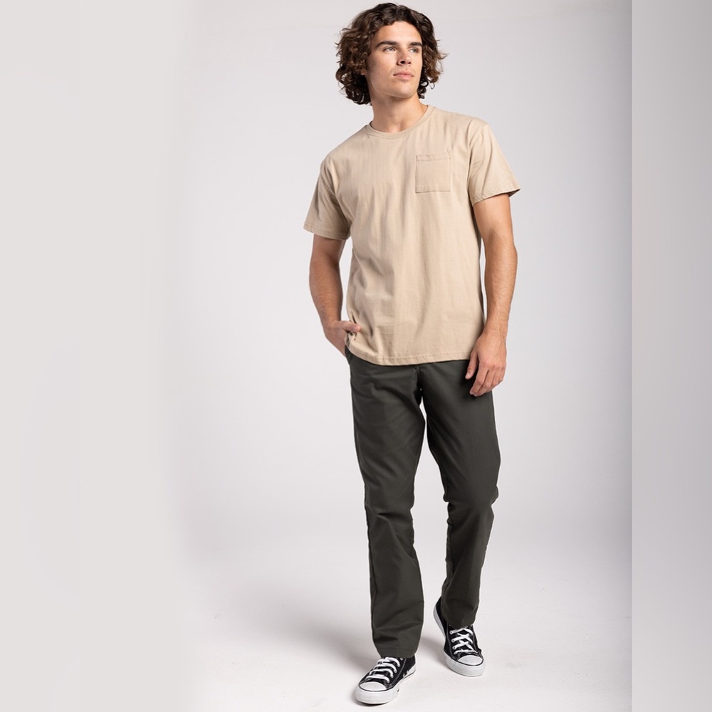dickies industrial pant slim fit charcoal